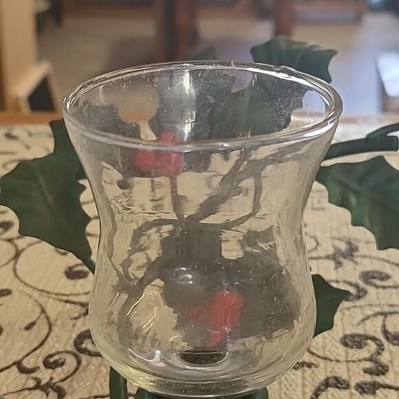 Holly Berry Votive - Picture 6 of 9